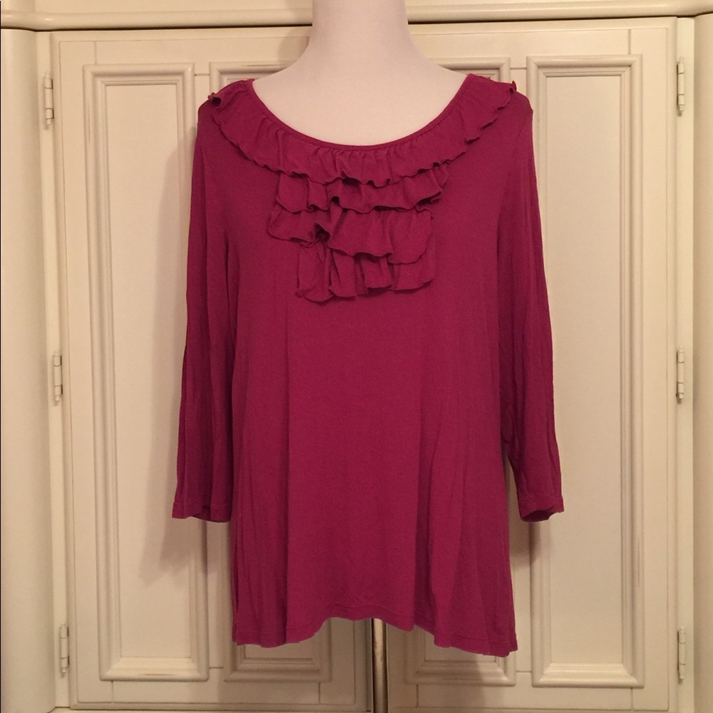 Cranberry Tunic Top